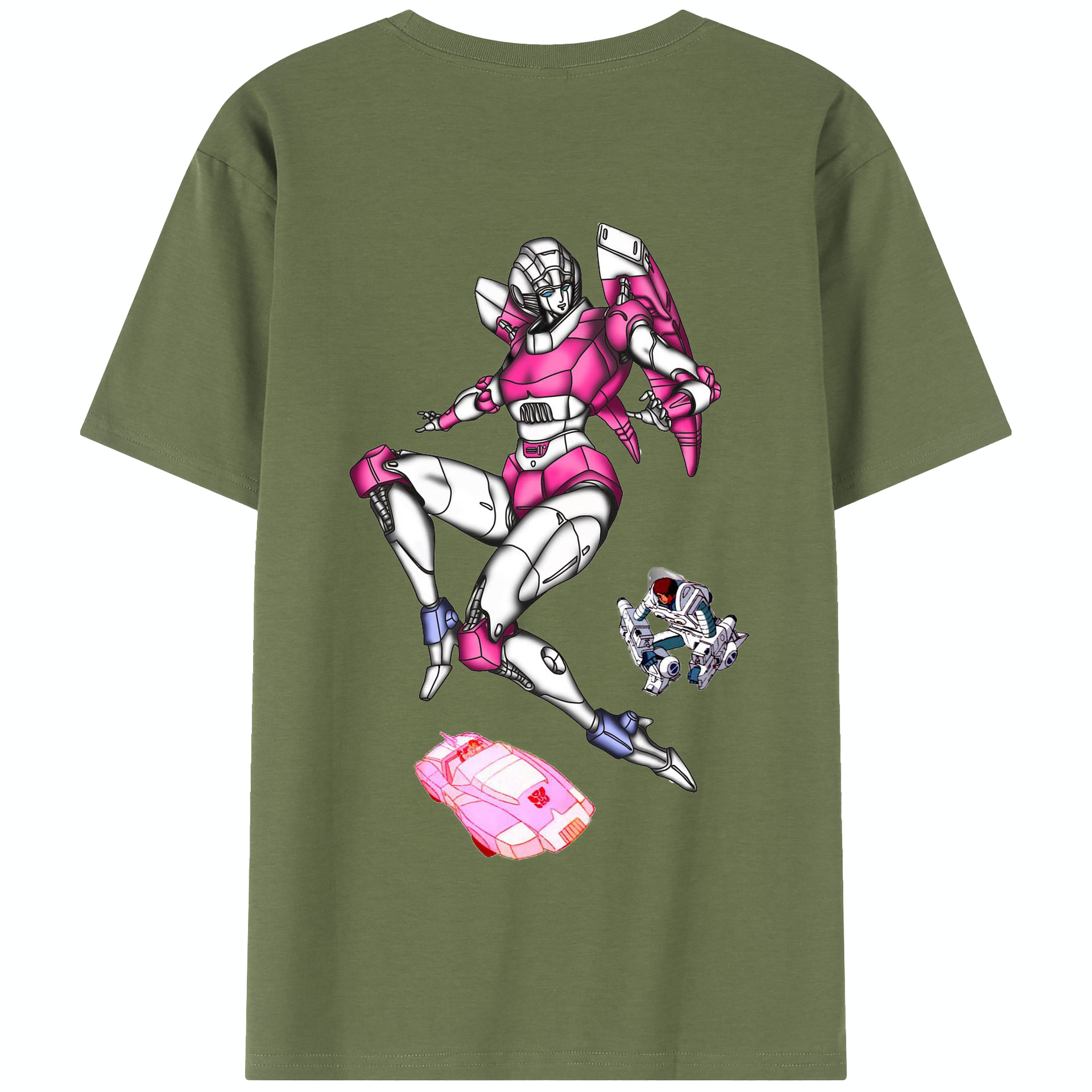 （画像用）  綿100％半袖Tシャツ（背面プリント）